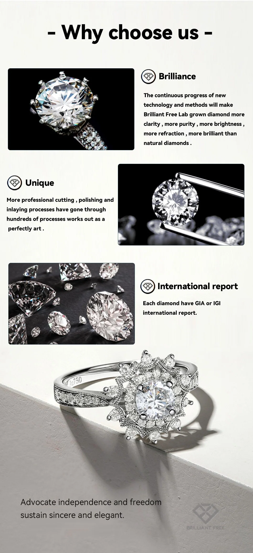 Lab Grown Diamond Wedding Rings Couple Rings Silver Jewelry Fashion Jewelry Ring