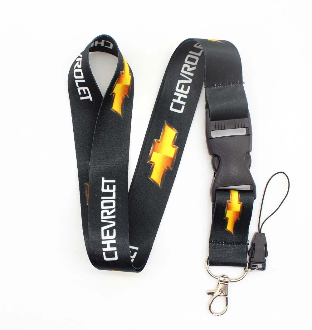 Cross-Border Modification of Chevrolet Car Logo, Car Buckle, Mobile Phone Certificate, Brand Lanyard, Badge, Camera Rope, Mobile Phone Necklace