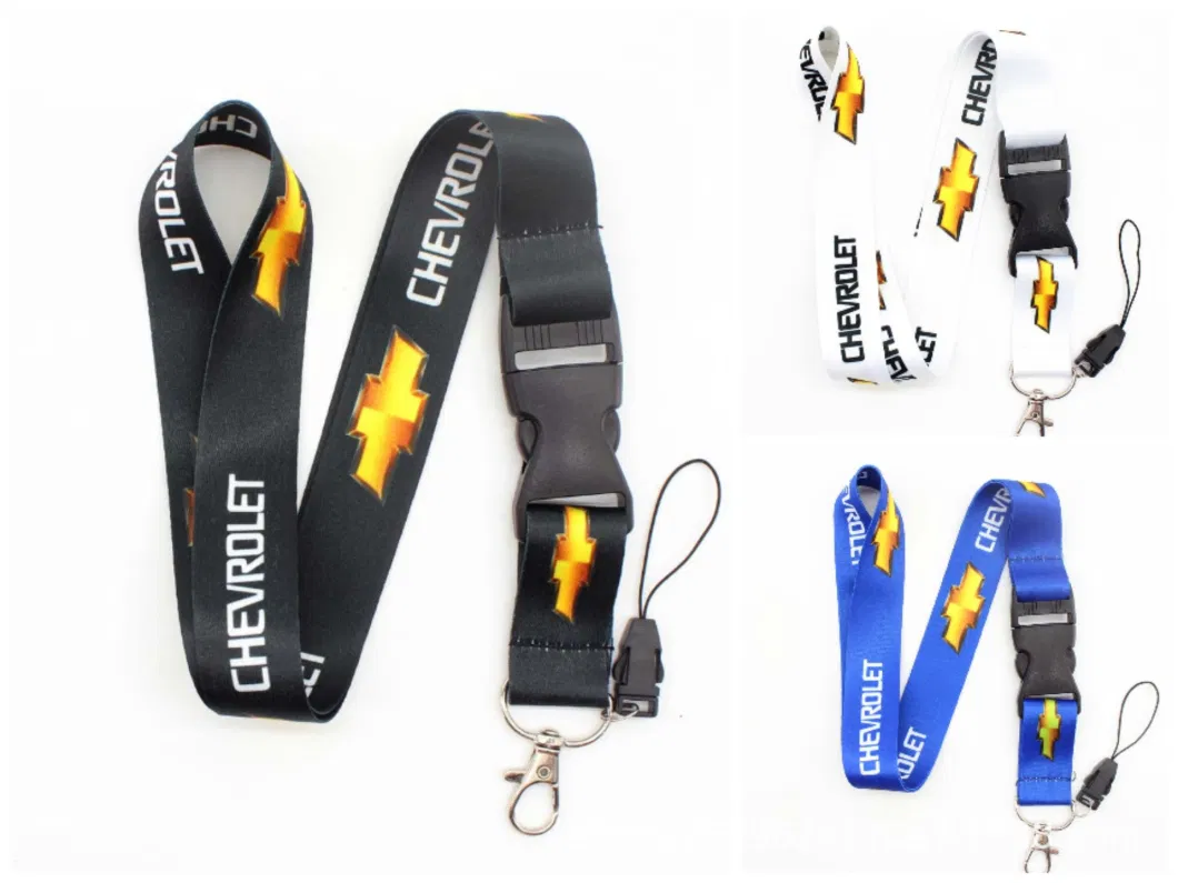 Cross-Border Modification of Chevrolet Car Logo, Car Buckle, Mobile Phone Certificate, Brand Lanyard, Badge, Camera Rope, Mobile Phone Necklace