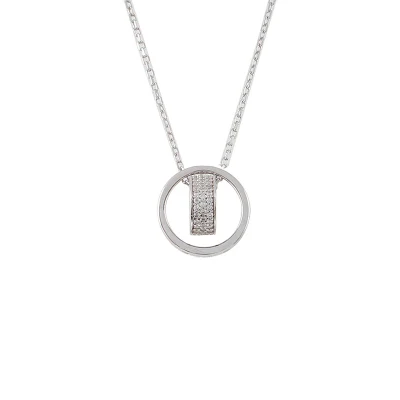 Fancy Heart 925 Sterling Silver Necklace