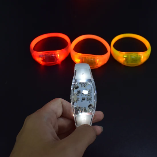 Festival Holiday Light Wedding Party Supplier LED Bracelet Wristband