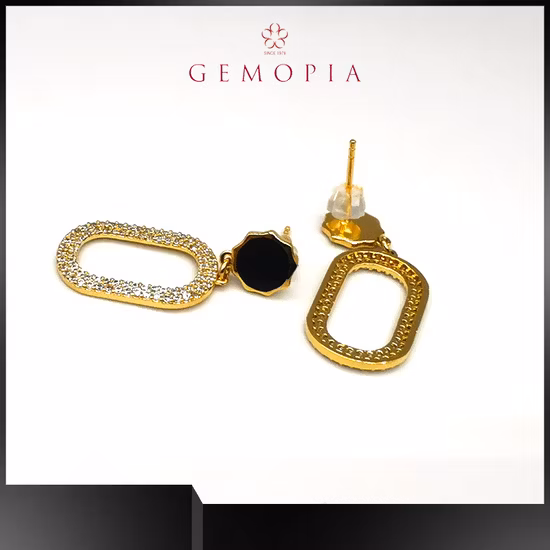Best Quality 925 Sterling Silver Stud Wedding Earrings Jewellry